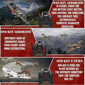 LEAMBE 2 Channel Remote Control Airplane